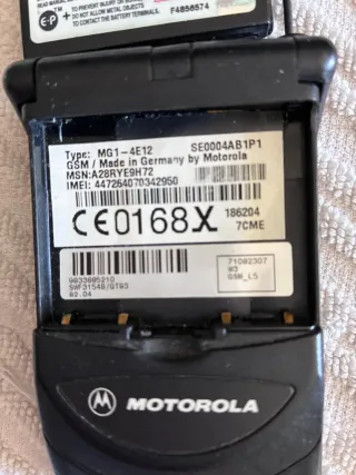 Motorola StarTAC 1997 - Senza Cavo Caricabatteria