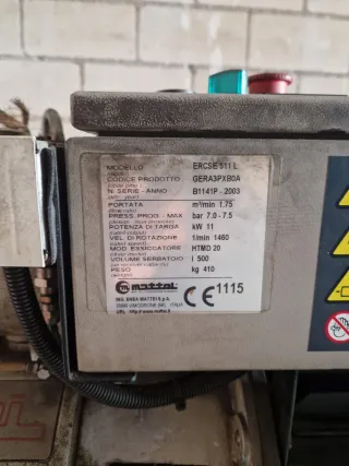 Compresor de aire industrial ATS