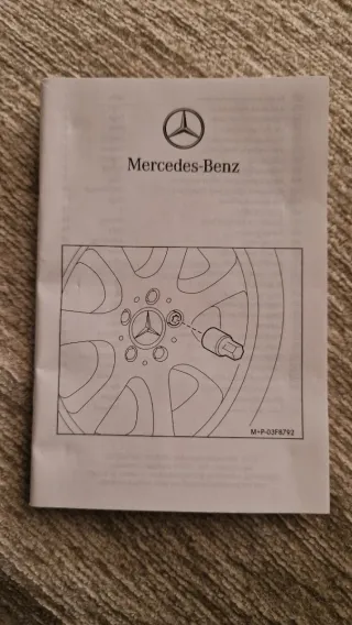 Tornillos Antirrobo para Ruedas Mercedes