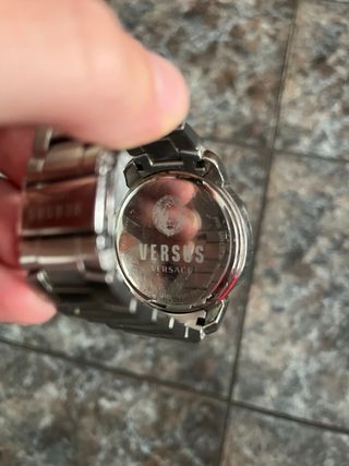 Reloj Versus Versace Plata y Blanco