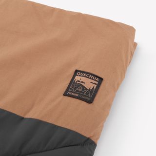 Saco de dormir doble 10ºC algodón Quechua Ultim Comfort