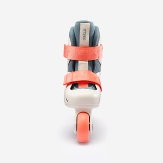 Patines niños ajustable 3 tallas LEARN 100 beige