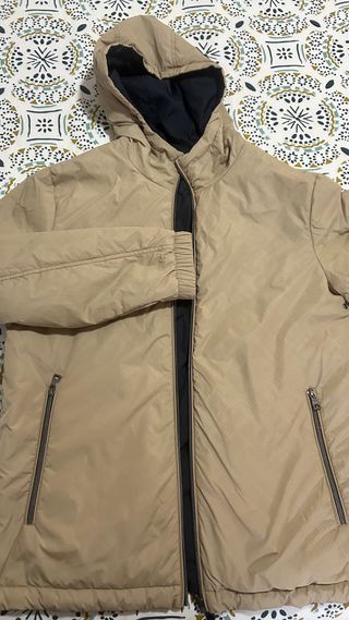 Chaqueta Geox reversible hombre azul/beige Talla50