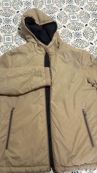 Chaqueta Geox reversible hombre azul/beige Talla50