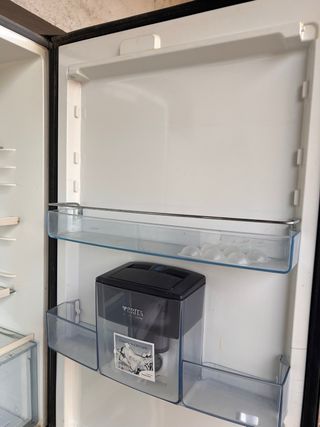 Nevera combi blanca