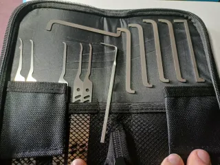 Herramientas de cerrajero, set de 12 piezas