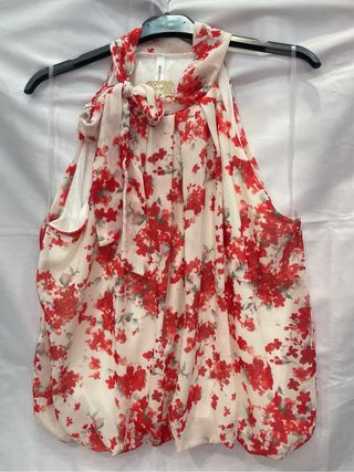 Blusa floral talla única