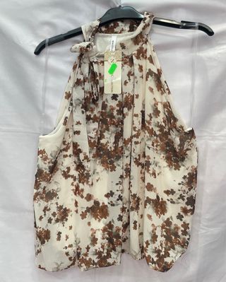 Blusa floral talla única