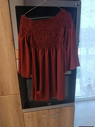 Vestito donna taglia unica rosso