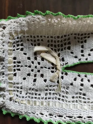 Cubre pañuelos ganchillo hecho a mano