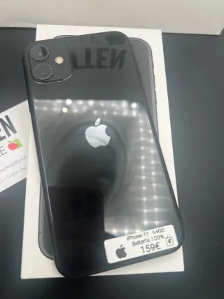 iPhone 11  64GB   BLACK GARANTÍA CAMBIOS!!