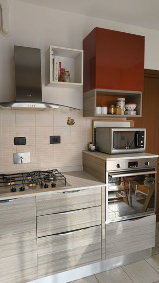 Cucina Veneta Cucine Arancione e Rossa
