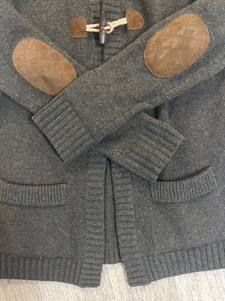 Chaquetón Massimo Dutti Marrón con Capucha