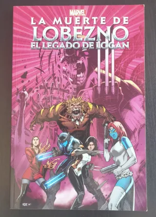 CÓMIC MARVEL. LA MUERTE DE LOBEZNO.