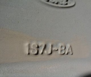 4810591 1s7j-ba llanta ford mondeo iii sedan (b4y)