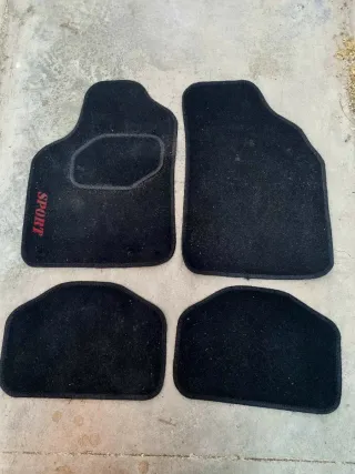 Alfombrillas coche SPORT negras