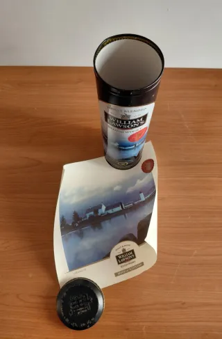 Set 4 Scatole Latta Liquore William Lawson Famous