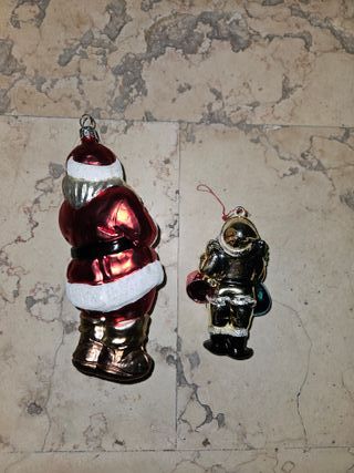 Palle Natale Babbo Natale Vetro