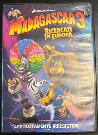 Madagascar 3: Ricercati in Europa DVD