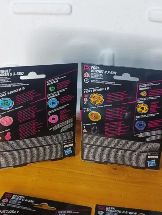 Lot Beyblade X CX 5 pcs Takara Tomy X Hasbro