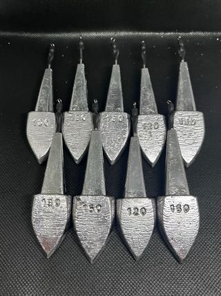 Plomos pico de pato  120-130-150 grs