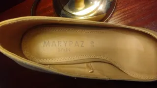 Zapatos de tacón MARYPAZ beige talla 39