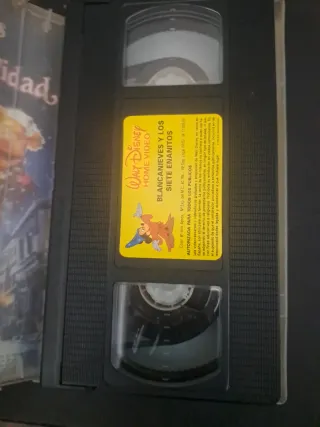 Película VHS Blancanieves y los Siete Enanitos