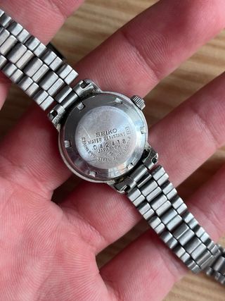 Seiko Automático Vintage Esfera Negra Hi-Beat