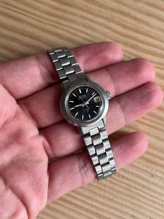 Seiko Automático Vintage Esfera Negra Hi-Beat