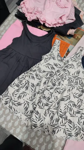Lote Ropa Verano Niña Talla 68cm