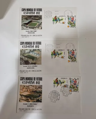 Sellos Mundial España 82