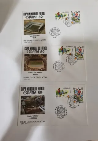Sellos Mundial España 82