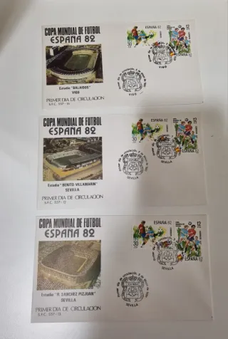 Sellos Mundial España 82