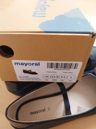 Zapatos niña Mayoral talla 36