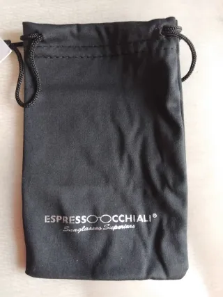 Gafas de sol Espressoocchiali negras nuevas.