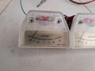 Coppia Vmeter vintage