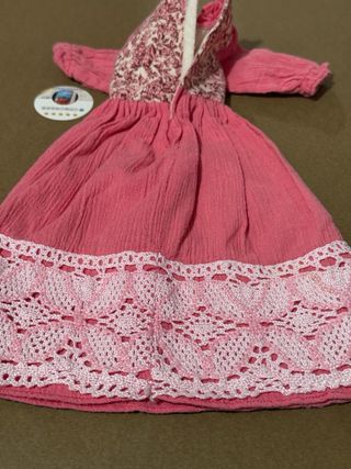 Vestido ibicenca años 80