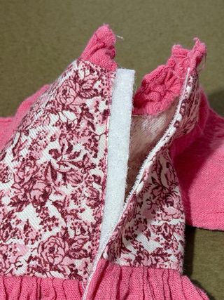 Vestido ibicenca años 80