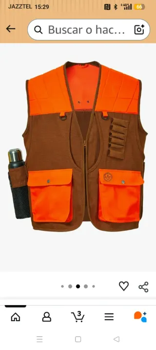 Chaleco de caza Bassdash FV11