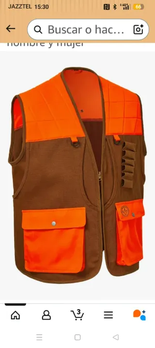 Chaleco de caza Bassdash FV11