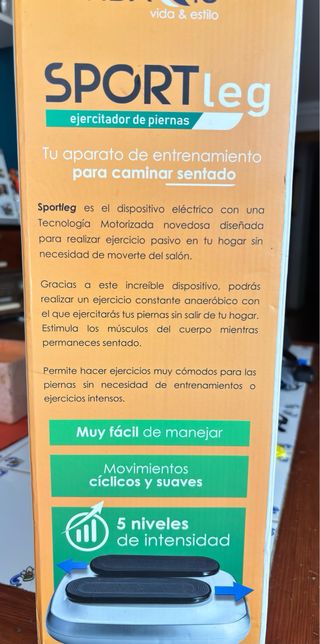 Ejercitador de Piernas Sport Leg con Mando