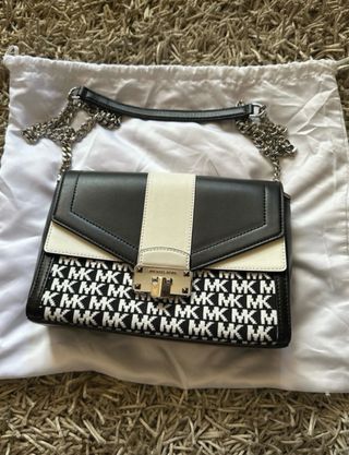 Bolso Michael Kors Negro y Blanco