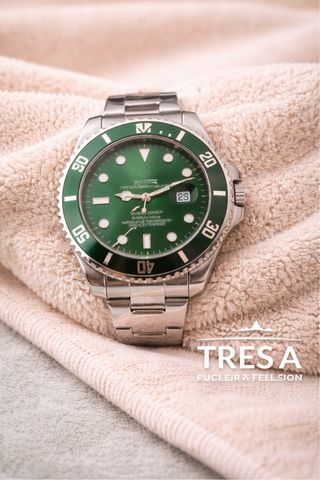 Reloj lujo Automático Acero Verde para hombre