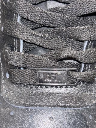 Nike Air Force 1 Esqueleto Negro