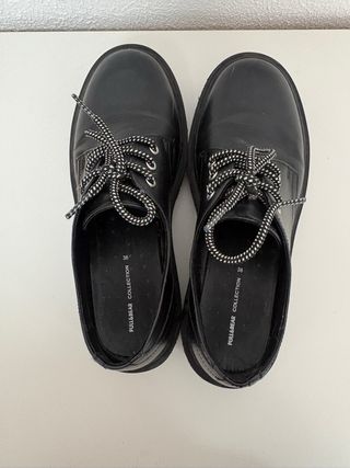 Zapatos Pull&Bear negros talla 38