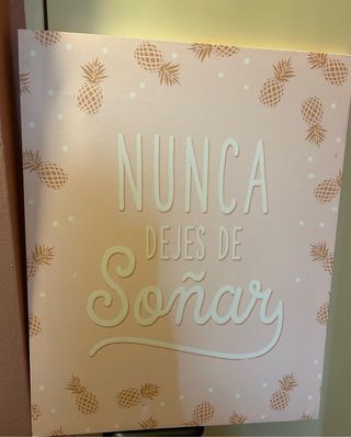 Cuadro decorativo Nunca Dejes De Soñar