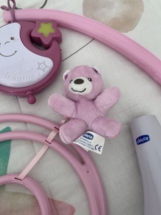 Mobile Culla Chicco Next2dreams Rosa