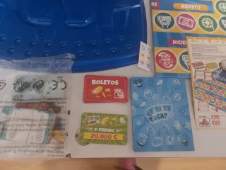 Juego de mesa ¿Y si te toca? Borras