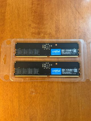 Kit 2x16GB Crucial DDR5 4800MHz CL40 RAM