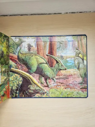 Puzles de dinosaurios (Libro Puzle de Dinosauri...